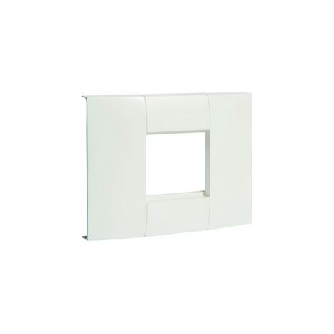 Support appareillage lifea simple entraxe 45x45mm pour LFF40/60090 RAL9016 Pure (LFF71H0909016)