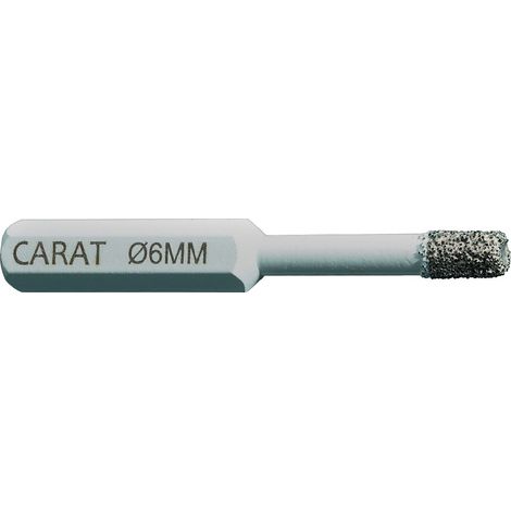 Perceuse à carreaux D.6mm 30mm fixation hexagonale (1/2)