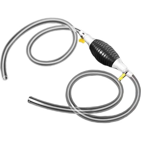 Pompe À Siphon Manuelle pour Voiture, Tuyau D'extraction De Carburant, Extracteur De Carburant d'urgence Automobile avec Poire À Presser pour Essence (1/5)