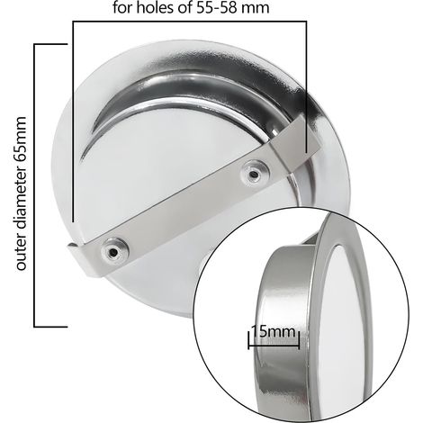 Set de 3 luminaires pour meuble spot encastrable plat G4 LED 3000K chaud Nickel Brossé 12V 2,5W Blanc (1/4)