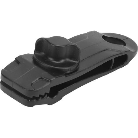 Lot de 4 pinces de fixation anti-vent pour tente de camping, clips de verrouillage robustes pour auvent extérieur. (1/5)