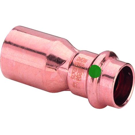 Viega Profipress réducteur 296452 35 x 22 mm, cuivre, SC-Contur, extrémité d&39insertion