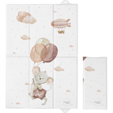 Faltbare, weiche Wickelauflage 60x40, einfaches Maus-Wickelpad