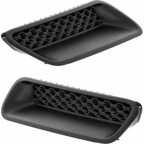 Paire de Couvercles de Calandre de Capot LatéRal Avant Sport pour Ram 1500 2010-2021 68324990AA 68324991AA