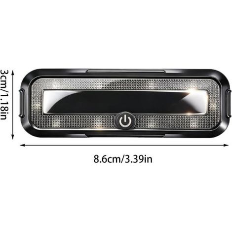 Feux clignotants pour véhicules, étanches à énergie solaire, feux clignotants LED automobiles, pour motos, camping-cars, SUV, (1/5)