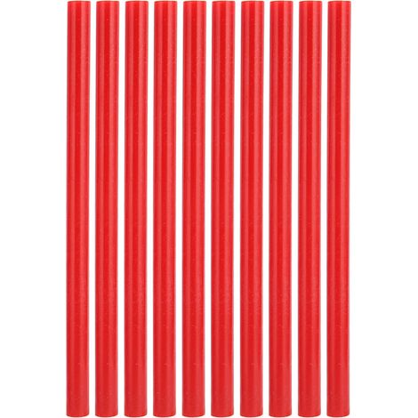 GARRYFIZH Lot de 10 bâtons de colle thermofusible 11 x 200 mm pour loisirs créatifs et bricolage.