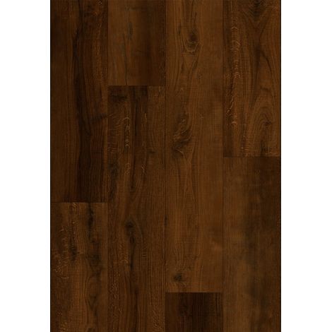 Mexen Stockton panneaux vinyles 1227 x 187 mm LVT Dryback 2,5 mm, sous-couche PVC, 4 V-Joint, Chêne - F1341-1227-187-255-4V1-01 (1/2)