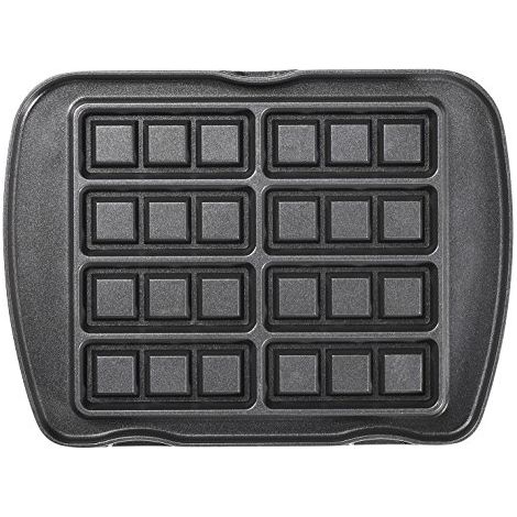 coppia di piatti per 8 mini waffle per piastra per cialde premium - 010622 - lagrange (1/4)