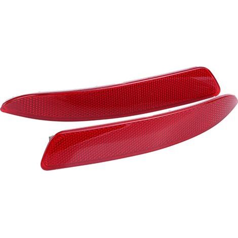 Sjlerst – Roter Heckstoßstangenreflektor für BMW E70 X5 2007–2013 – Wasserdichtes ABS-Gehäuse – Einfache Montage – Verbessert die Sichtbarkeit – 63217158950 (1/5)