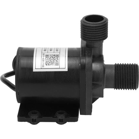 Pompe de circulation DC24V sans balais IP68 1320L/H ZCT40 pour hydraulique, outil de pompe à eau miniature, moteur brushless étanche, débit 1,3 m³/h (1/5)