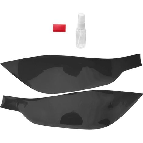 TPU Auto Frontscheinwerfer Schutzfolie Rauchschwarz für BMW 3er F30 F31 2013–2019 (1/5)