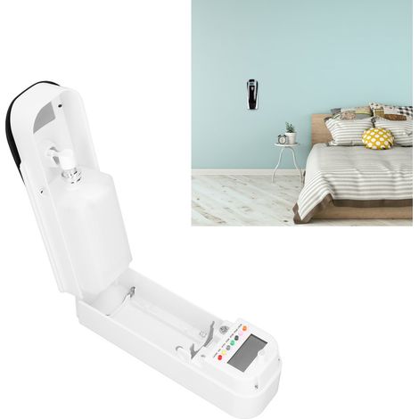 Déodorant Automatique Murale à Base d'Eau - Distributeur de Parfum pour Toilettes Noir