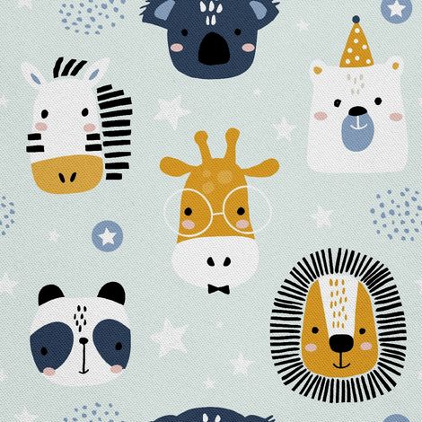 Tela Oxford decorativa para exteriores - Motivo Animales de Safari I DX548 (1/5)