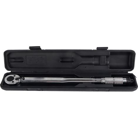 Clé dynamométrique 1/2 pouces 28-210Nm, clé à cliquet préréglée de haute précision, outils de réparation automobile avec accessoires à dégagement rapide