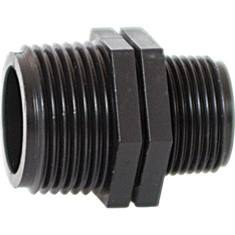 RACCORDO NYLON NIPPLO RIDUZIONE 3/4 X 1/2- IRRITEC- 50,0 pz