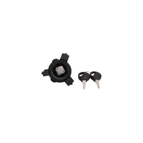 Bouchon de verrouillage réservoir carburant Remplacement 1508H2 pour Peugeot 206 207 Matériau ABS et métal Installation rapide (1/5)