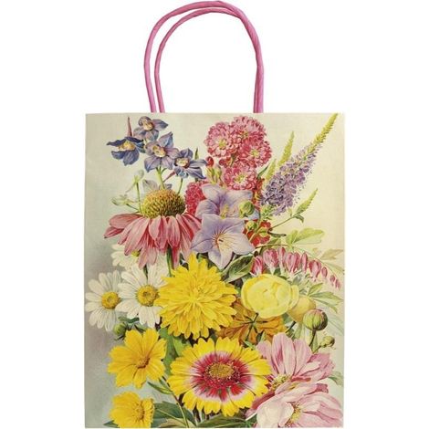 Borsa decorativa A5 STBAG139 Fiori estivi