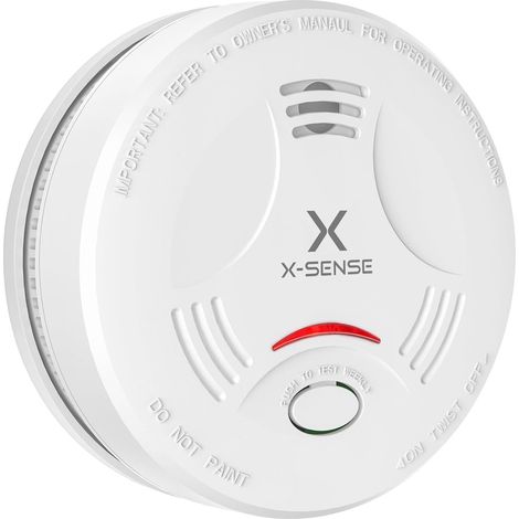 Détecteur de Fumée avec Batterie Scellée 10 Ans, SD11, Lot de 1 (1/5)