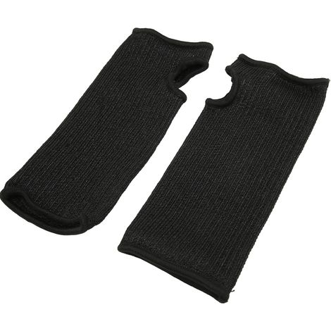 Manchon de Protection Anti-Coupures Niveau 5 HPPE pour Jardin et Cuisine avec Trou pour Pouce (1/5)