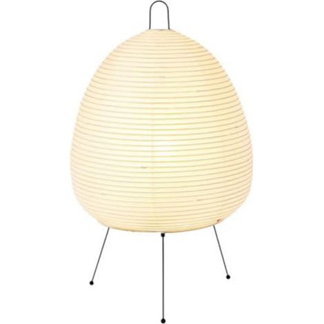 Lampe de table japonaise en papier Xuan, lampe de table sur trépied, culot E27, idéale pour la chambre, le bureau et le salon. (1/5)
