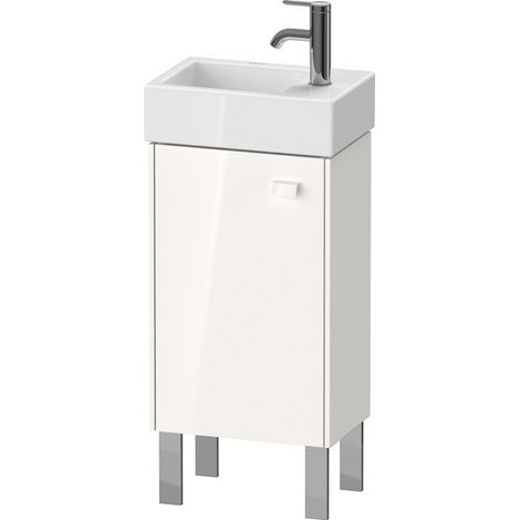 Meuble sous-vasque BRIOSO 570x364x239mm ouverture gauche blanc brillant