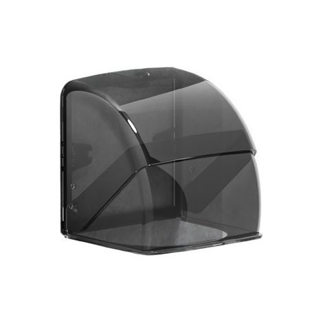 110x95x105mm Cache Prise Electrique Noir Transparent Cache Interrupteur Mural Imperméable Housse Étanche pour Sonnette pour Interrupteurs Prises Machines Empreintes Digitales (1/5)