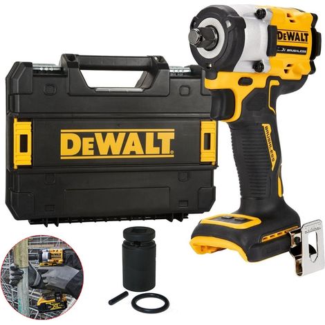 Dewalt 18v XR DCF921NT Brushless 1/2"" Scaffolders Torque Wrench Hog+ 21mm Socket (1/5)