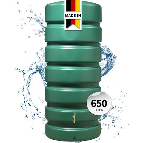 GARANTIA CLASSICO Regentonne 650 Liter dunkelgrün