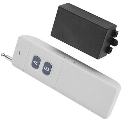 Émetteur/récepteur RF à deux canaux, télécommande sans fil 12 V CC, portée de 3 km, système de commutation (1/3)