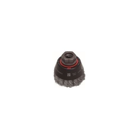 Cepillo Taza Hs Trenzado Acero Gris M14 Ø65Mm Hst0065Km14