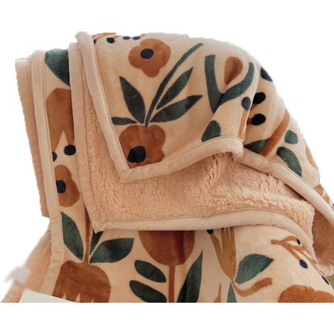 Couverture moelleuse, couverture duveteuse, couverture polaire, couverture douce, 70 x 100 cm (1/5)