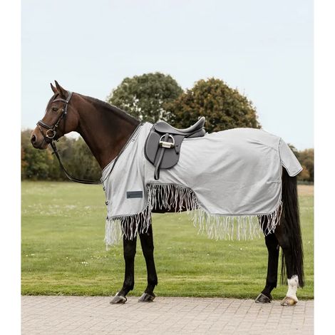 Fly rug Waldhausen fly rug cierre doble flecos largos (1/2)