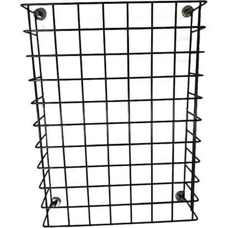 BRICOQUI Griglia salva ustioni per stufe a pellet e legna antiscottatura modello BASE con 4 calamite 30,5 x h 40 cm (1/2)