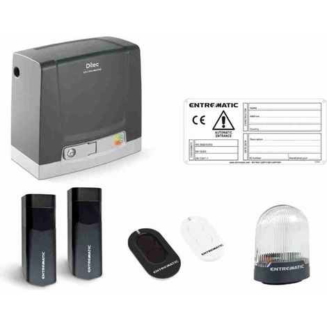 DIT600NESLP Kit Completo Puertas 24 Vdc 600kg Con Final De Carrera Radio 433 Mhz Ditec Dit600neslp