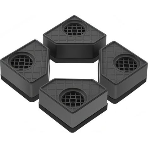 Antivibrationspads für Waschmaschinen – 4er-Pack quadratische Gummipads (1/5)