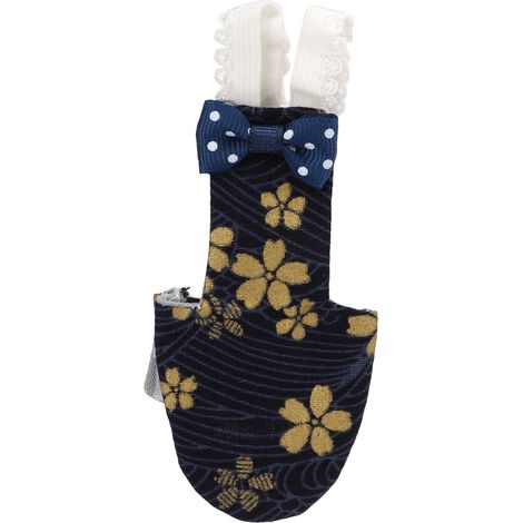 Pañal para pájaros, de algodón suave, con estampado de flores doradas y correa ajustable para el hombro, para loros o periquitos. (1/5)
