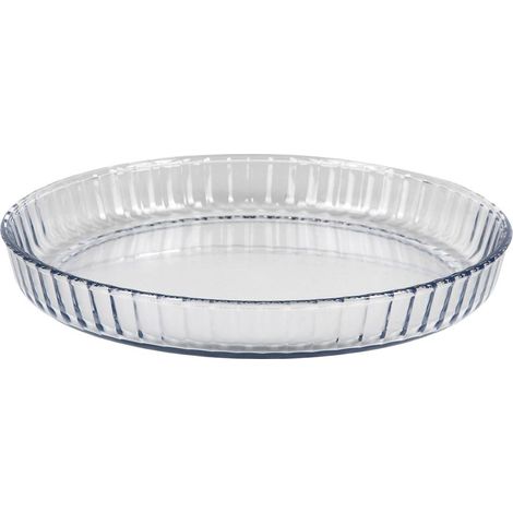 Fuente Redonda De Vidrio Borosilicato Modelo Baritina 1600 Ml (1/3)