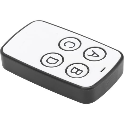 Télécommande universelle sans fil 315 MHz avec 4 touches, clonage de clés, pour bureau, garage et portail roulant électrique (noir). (1/5)