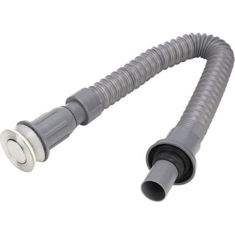 Bonde D'évier - Flexible En S - Résistant À La Corrosion Et Aux Hautes Températures - Pour Éviers Cuisine - 1 Pièce (1/4)