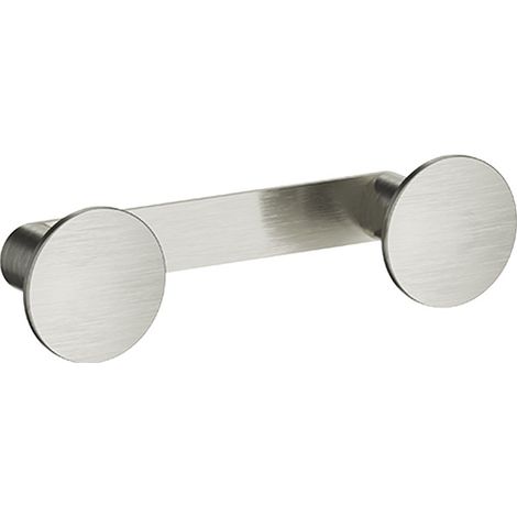 Inda - Appendiabiti doppio One nickel spazzolato (1/2)