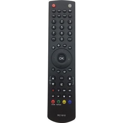 Ersetzt die Fernbedienung Techwood Grandin RC1910 für Techwood Grandin, Thomson und Toshiba LED-Fernseher. (1/4)