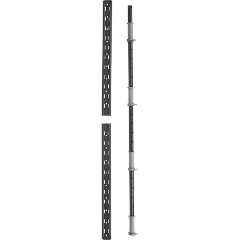 Kesseböhmer LeMans II Achsrohr Set 1.250 mm RL anthrazit (1/2)