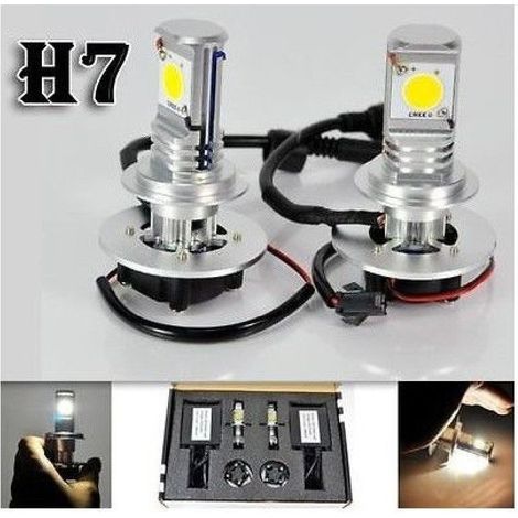 Trade Shop - Kit Xenon H7 Lampade A Led Cree Full Led 50w 6000k Digitale Ballast Xenon Bianca -