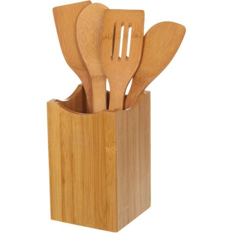 Ustensiles de Cuisine en Bambou