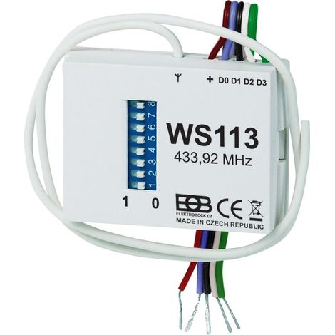 Elektro bock WS113 Funk-Sender Unterputzmontage