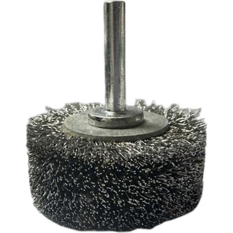 Meule à bois, brosse de ponçage, disque abrasif pour éliminer la rouille (1/5)