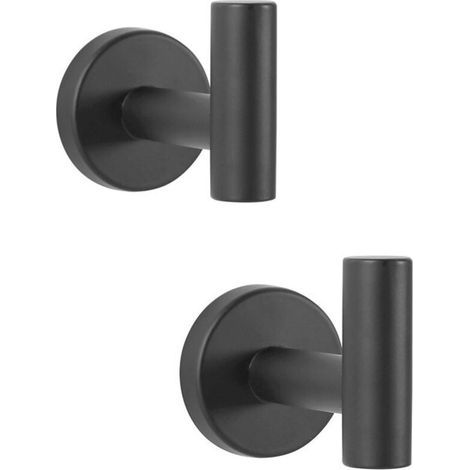 Porte-serviettes en acier inoxydable, 2 pièces