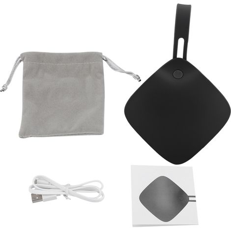 Mini chargeur portable antidéflagrant USB rechargeable batterie externe chauffe-mains noir pour bureau maison (1/5)