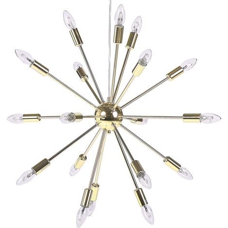 Hängeleuchte MAGUSE Metall Gold