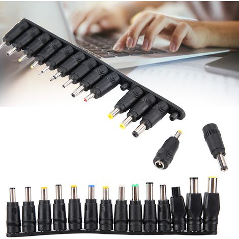 28 Pièces Connecteur d'Alimentation Universel 5.5mm pour PC Portable et Chargeur Multifonction (1/5)